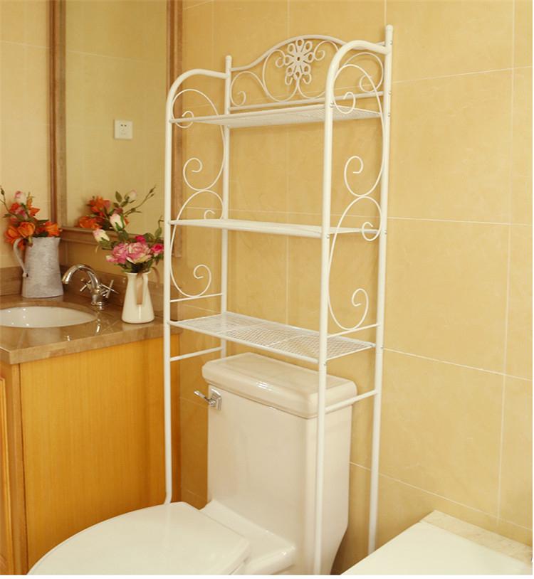 Bathroom Storage Shelf Bath Toilet Closestool Shelve