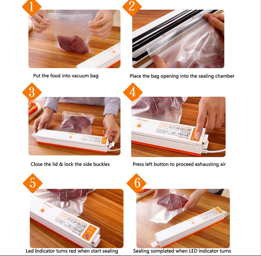 household food vacuum sealer packing machine(图7)